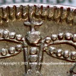 Portugal, silver coin Cruzado Novo 1807 D. João P. Regent, low crown, triumphant cross, 4-point diamond diadem, open petals