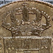 Portugal, silver coin of Cruzado Novo 1807 D. João Prince Regent, medium crown, diadem 1 point, pearls arches 3-7-6-3, ✠ 21mm.