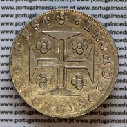 Portugal, silver coin of Cruzado Novo 1807 D. João Prince Regent, low crown 10 mm high and 9 mm rim, diadem 2 points, (VF)