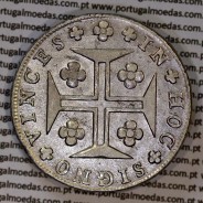 Portugal, silver coin Cruzado Novo 1812 D. João Prince Regent, low crown of 44 pearls, 4-point diamond diadem, World Coins KM331