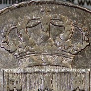 Portugal, silver coin of Cruzado Novo silver 1812 D. João Prince Regent, diamond diadem 1 point, medium crown 33 pearls var.1