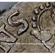Portugal, silver coin of Cruzado Novo 1812 D. João Prince Regent, diamond diadem 1 point, medium crown 31 pearls var.1
