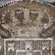 Portugal, silver coin of Cruzado Novo 1812 D. João Prince Regent, diamond diadem 1 point, medium crown 31 pearls var.2