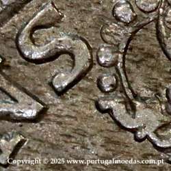 Portugal, silver coin of Cruzado Novo 1812 D. João Prince Regent, diamond diadem 1 point, medium crown 34 pearls var.1
