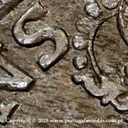 Portugal, silver coin of Cruzado Novo 1812 D. João Prince Regent, diamond diadem 1 point, medium crown 34 pearls var.1