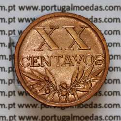 XX centavos 1951 Bronze Republica Portuguesa, 20 centavos 1951 bronze, (Bela-), World Coins Portugal KM 584