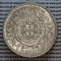 1 Escudo 1915 prata, 1$00 escudo prata 1915 Republica Portuguesa, (MBC+/Bela-), World Coins Portugal KM 564 1 Escudo 1915 prata, 1$00 escudo prata 1915 Republica Portuguesa, (MBC+/Bela-), World Coins Portugal KM 564