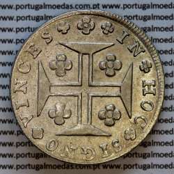 Portugal, silver coin of Cruzado Novo silver 1812 D. João Prince Regent, diadem 4-points diamond, World Coins Portugal KM 331