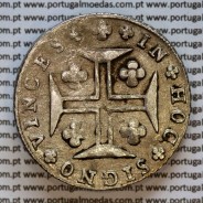 Cruzado Novo prata 1812 D. João Príncipe Regente, 480 Reis prata 1812, coroa baixa de 45 pérolas, diadema losango 4 pontos.