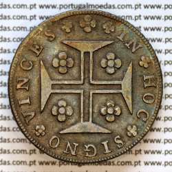 Cruzado Novo prata 1799 D. João Príncipe Regente, 480 Reis prata 1799, coroa média 30 pérolas (var.2), diadema losango 1 ponto