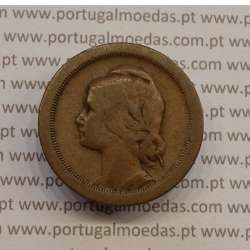 MOEDA DE VINTE CENTAVOS (20 CENTAVOS) BRONZE 1925 BC+