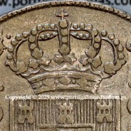 Cruzado Novo prata 1800 D. João Príncipe Regente, 480 Reis prata 1800, coroa média 30 pérolas (var.1), diadema losango 1 ponto