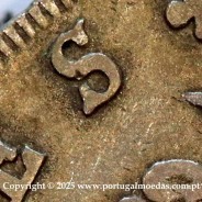 Cruzado Novo prata 1800 D. João Príncipe Regente, 480 Reis prata 1800, coroa baixa 41 pérolas (var.1), diadema losango 2 pontos
