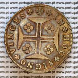 Cruzado Novo prata 1800 D. João Príncipe Regente, 480 Reis prata 1800, coroa média 35 pérolas (var.1), diadema losango 1 ponto