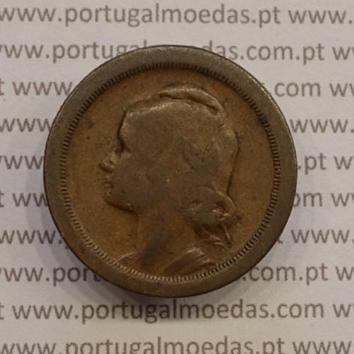 MOEDA DE VINTE CENTAVOS (20 CENTAVOS) BRONZE 1925 BC