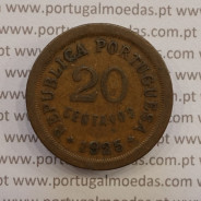 MOEDA DE VINTE CENTAVOS (20 CENTAVOS) BRONZE 1925 BC