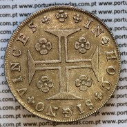 Portugal, silver coin Cruzado Novo 1802 D. João Prince Regent, low crown of 45 pearls (var.1), 2-point diamond diadem