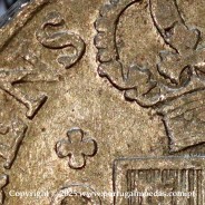 Cruzado Novo prata 1802 D. João Príncipe Regente, 480 Reis prata 1802, coroa baixa de 45 pérolas, diadema losango 2 pontos