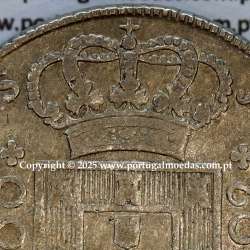 Portugal, silver coin Cruzado Novo 1802 D. João Prince Regent, low crown of 45 pearls (var.1), 2-point diamond diadem