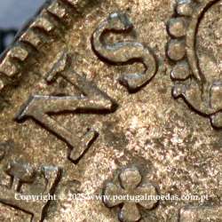 Portugal, silver coin Cruzado Novo 1805 D. João Prince Regent, low crown with 45 pearls, 2-point diamond diadem, (var.1)
