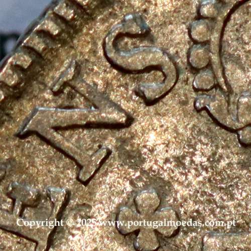 Portugal, silver coin Cruzado Novo 1805 D. João Prince Regent, low crown with 45 pearls, 2-point diamond diadem, (var.1)