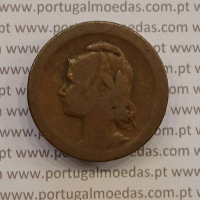 MOEDA DE VINTE CENTAVOS (20 CENTAVOS) BRONZE 1924 BC