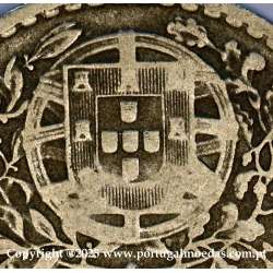 1 Escudo 1935 Alpaca, 1$00 1935 alpaca Republica Portuguesa, World Coins Portugal KM 578 B5f