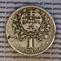 1 Escudo 1935 Alpaca, 1$00 1935 alpaca Republica Portuguesa, B6b
