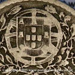 Portugal, 1 Escudo 1935 Copper-Nickel, 1$00 1935 alpaca, Key Date of the serie 1 Escudo, B6f