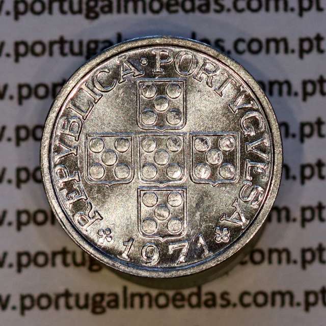10 centavos 1971 alumínio Republica Portuguesa, (Soberba), World Coins Portugal KM 594