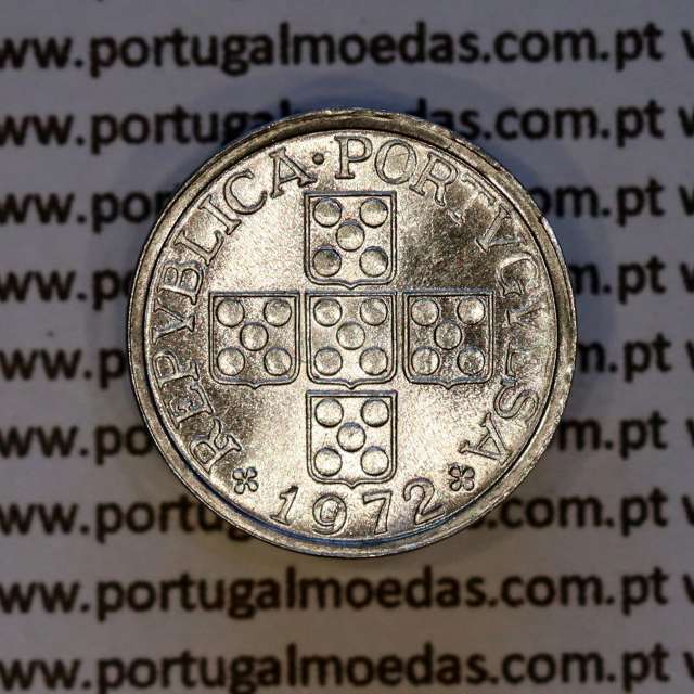 10 centavos 1972 alumínio Republica Portuguesa, (Soberba), World Coins Portugal KM 594