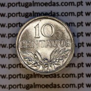 Portugal, aluminum coin of 10 centavos 1972 Portuguese Republic, (UNC), World Coins Portugal KM 594