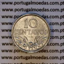 10 centavos 1973 alumínio Republica Portuguesa, (Bela), World Coins Portugal KM 594