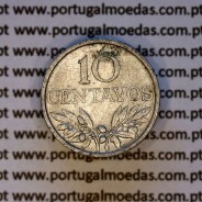 10 centavos 1973 alumínio Republica Portuguesa, (MBC), World Coins Portugal KM 594