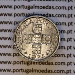 Portugal, aluminum coin of 10 centavos 1974 Portuguese Republic, (XF), World Coins Portugal KM 594