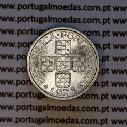 Portugal, aluminum coin of 10 centavos 1975 Portuguese Republic, (UNC), World Coins Portugal KM 594