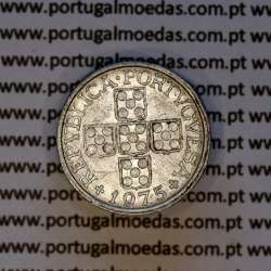 10 centavos 1975 alumínio Republica Portuguesa, (MBC), World Coins Portugal KM 594