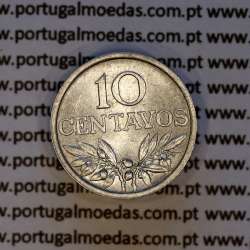10 centavos 1976 alumínio Republica Portuguesa, (Bela), World Coins Portugal KM 594