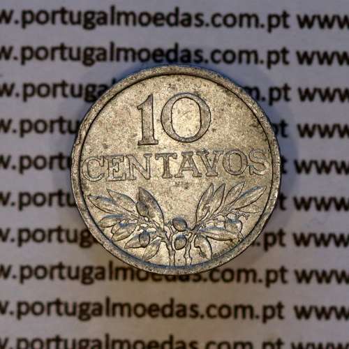 10 centavos 1976 alumínio Republica Portuguesa, (MBC), World Coins Portugal KM 594