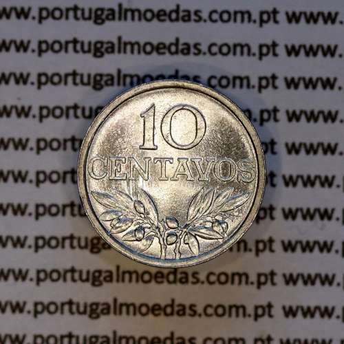 10 centavos 1977 alumínio Republica Portuguesa, (Soberba), World Coins Portugal KM 594