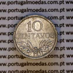 10 centavos 1977 alumínio Republica Portuguesa, (MBC), World Coins Portugal KM 594