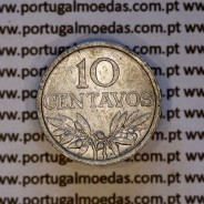 Portugal, aluminum coin of 10 centavos 1977 Portuguese Republic, (VF), World Coins Portugal KM 594