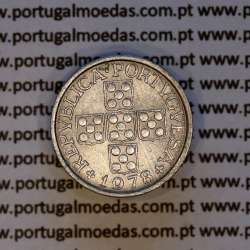 Portugal, aluminum coin of 10 centavos 1978 Portuguese Republic, (XF), World Coins Portugal KM 594