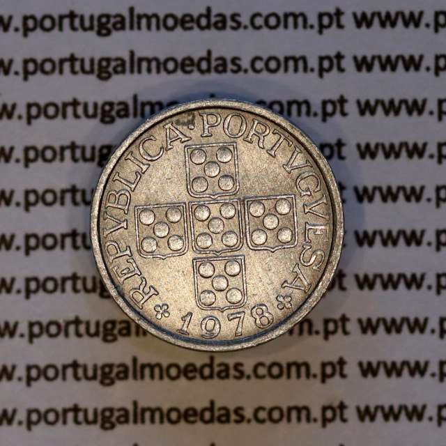 10 centavos 1978 alumínio Republica Portuguesa, (Bela), World Coins Portugal KM 594
