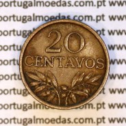 20 centavos 1971 bronze Republica Portuguesa, (MBC), World Coins Portugal KM 595