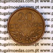 20 centavos 1973 bronze Republica Portuguesa, (MBC), World Coins Portugal KM 595