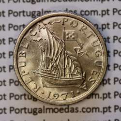 5$00 escudos 1971 cupro-níquel, 5 Escudos 1971 cuproníquel da República Portuguesa, (Soberba), World Coins Portugal KM 591 5$00 escudos 1971 cupro-níquel, 5 Escudos 1971 cuproníquel da República Portuguesa, (Soberba), World Coins Portugal KM 591