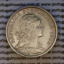 Guiné, 50 Centavos 1933 alpaca, $50 centavos alpaca 1933, Ex-Colónia da Guiné, (MBC-), World Coins Portuguese Guinea KM 4