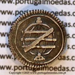 Portugal, silver coin of Vintém or 20 Réis of D. João V (1706-1750), with Serrated Edge, (VF+/AU), World Coins Portugal KM 330 b