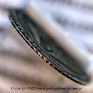 Portugal, silver coin of Vintém or 20 Réis of D. João V (1706-1750), with Serrated Edge, (VF+/AU), World Coins Portugal KM 330 d